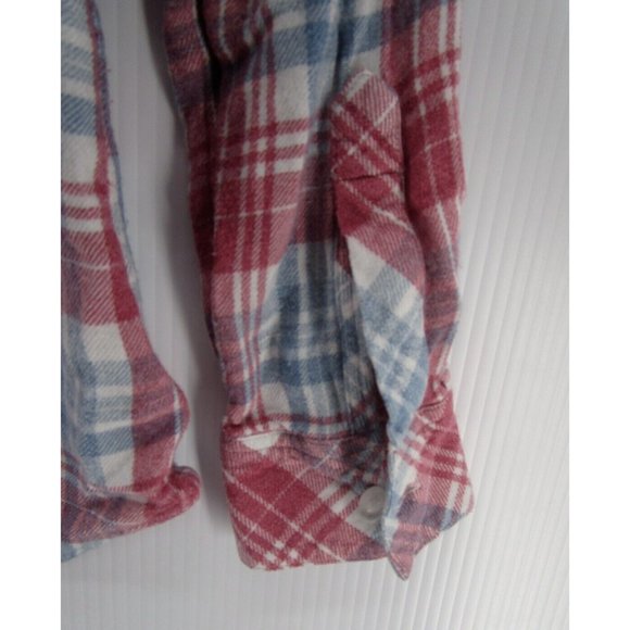 Rails Shirt Small White Button Up Plaid Collared Knit Preppy Western - Picture 9 of 13